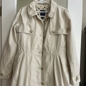 GapKids girls trench coat with removable under layer  size L (see Description)